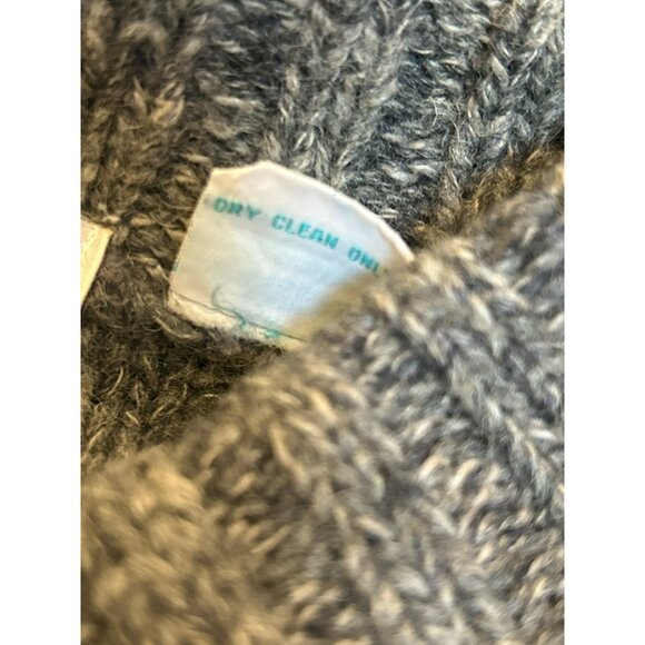 Vintage Segrets 1992 3D Geometric Wool Cardigan Sweater Size Small 1990s - Picture 8 of 8